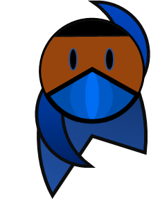 blue ninja ready stance